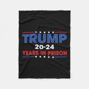 ヴィンテージトランプ20-24刑務所内おもしろいアンチ-Tru フリースブランケット