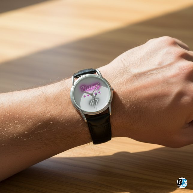 ヴィンテージトランプ47と5つ星クラシックエレガント 腕時計 (クリエイターアップロード済み)