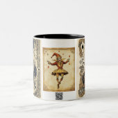 ヴィンテージトランプ ツートーンマグカップ (中央)