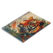 ヴィンテージトラ:ノス威厳のあるタルジア ノートブック (左側)