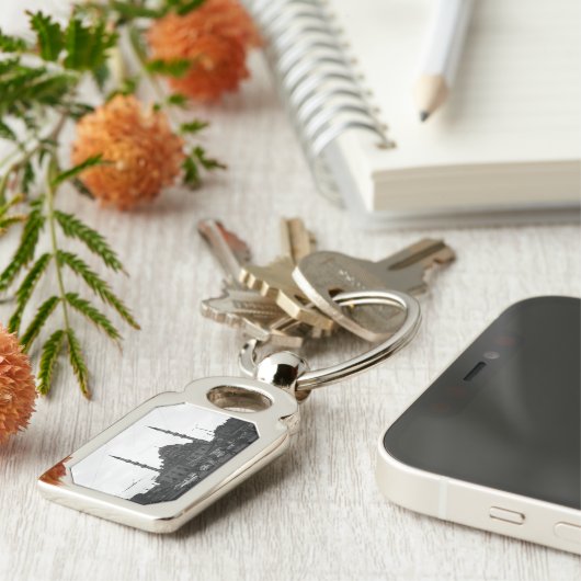 ヴィンテージトルキースタンブールザイーニカミーモスク キーホルダー (側面)