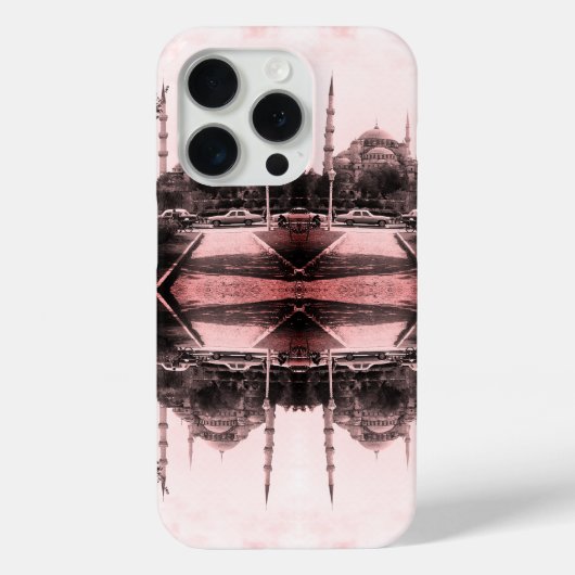 ヴィンテージトルキースタンブールザブルーモスク Case-Mate iPhoneケース (裏面)