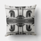 ヴィンテージトルキースタンブールトプカピパレスゲートポスカ クッション (裏面)