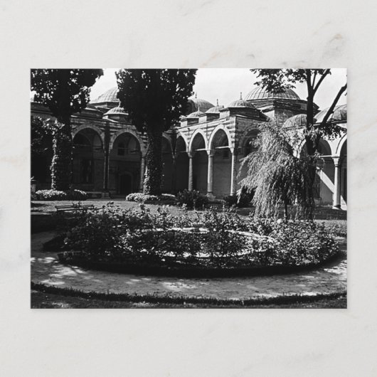 ヴィンテージトルキースタンブールトプカピ美術館 ポストカード (正面)