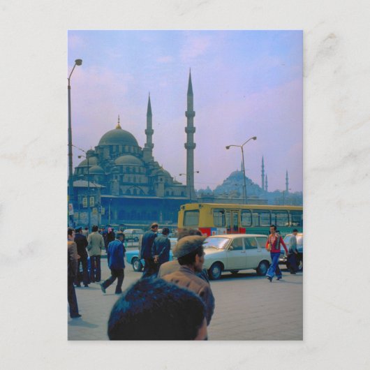ヴィンテージトルキースタンブールハギアソフィア ポストカード (正面)