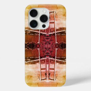 ヴィンテージトルキースタンブールボスポラス橋 iPhone 15 PROケース