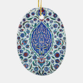 ヴィンテージトルコのタイル セラミックオーナメント (裏面)