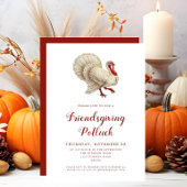 ヴィンテージトルコのフレンドシップポットラック 招待状