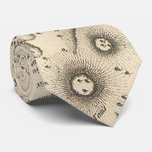 ヴィンテージトルコの地図(1784) ネクタイ (ロール)