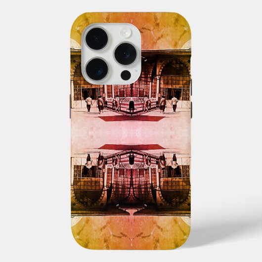 ヴィンテージトルコイスタンブールトプカピパレス博物館 Case-Mate iPhoneケース (裏面)