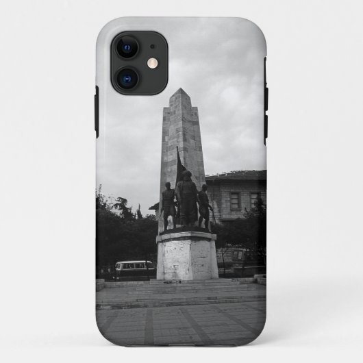 ヴィンテージトルコイスタンブールバーベローゼ像 Case-Mate iPhoneケース (裏面)