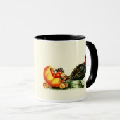 ヴィンテージトルコ感謝祭ギフトマグ マグカップ (正面右)