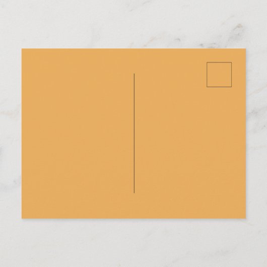 ヴィンテージトルコ紅葉とホーム感謝祭 ポストカード (裏面)