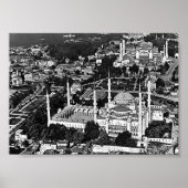 ヴィンテージトルコIstanbulブルーモスクの概要 ポスター (正面)