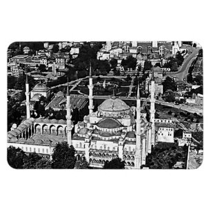 ヴィンテージトルコIstanbulブルーモスク概要1970 マグネット
