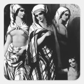 ヴィンテージトルコIstanbul Topkapi博物館1970 スクエアシール (正面)