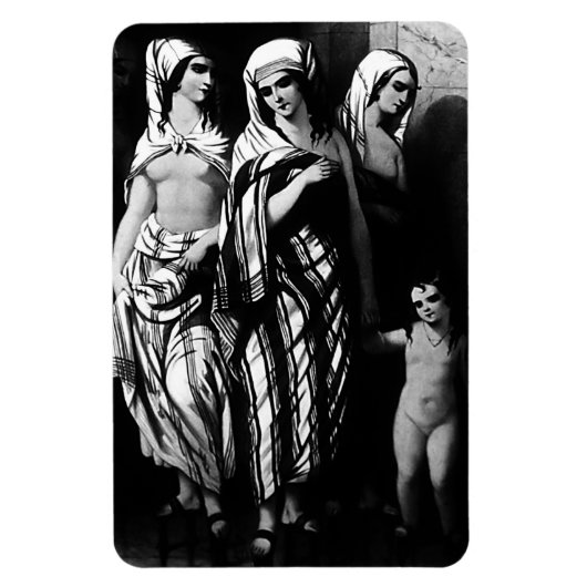 ヴィンテージトルコIstanbul Topkapi博物館1970 マグネット (縦)