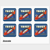 ヴィンテージトルブランドAppleラベル スクエアシール (シート)