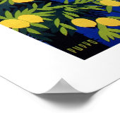 ヴィンテージトルボレリヴァレイクガルダイタリアン旅行 ポスター (角)