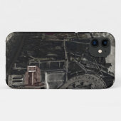 ヴィンテージトレインの装飾デザイン Case-Mate iPhoneケース (裏面(横))