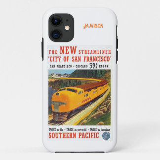 ヴィンテージトレイン広告ズ iPhone 11 ケース