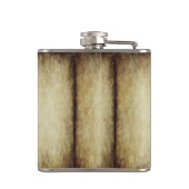 ヴィンテージトレンディーグランジアイリッシュシャムロックモノグラム フラスク (裏面)