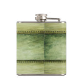 ヴィンテージトレンディーグランジアイリッシュシャームロック フラスク (裏面)