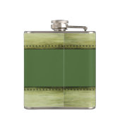 ヴィンテージトレンディーグランジアイリッシュシャームロック フラスク (裏面)