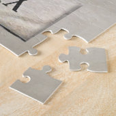 ヴィンテージトレンディーフォトフレーム(1枚の写真) ジグソーパズル (側面)