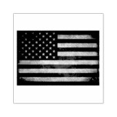 ヴィンテージトレンディー米国国旗 ラバースタンプ (インプリント)