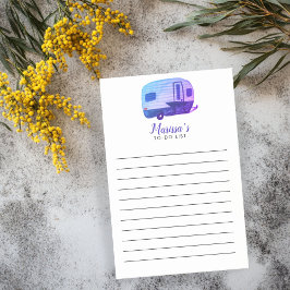 ヴィンテージトレーラーキャンパースーパーTO-DOリスト ポストイット