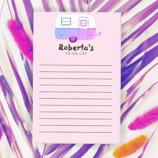 ヴィンテージトレーラーキャンパースーパーTO-DOリスト ポストイット
