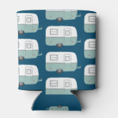 ヴィンテージトレーラーキャンパーITカスタマイズキャンピング 缶クーラー (裏面)