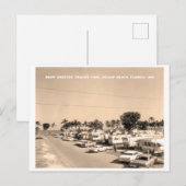 ヴィンテージトレーラーパークデレイビーチフロリダ1960s ポストカード (正面/裏面)