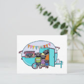 ヴィンテージトレーラープラグ ポストカード (スタンド正面)