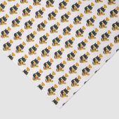 ヴィンテージトロピカルチルドンフィッシュスケッチ#2ティッシュペーパー 薄葉紙 (詳細)