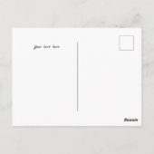 ヴィンテージトロピカルハワイアロハ ポストカード (裏面)