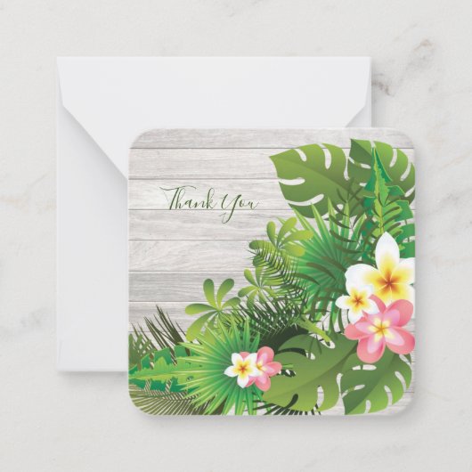 ヴィンテージトロピカルハワイ ノートカード (正面)