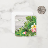 ヴィンテージトロピカルハワイ ノートカード (正面/裏面インサイチュ)