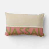 ヴィンテージトロピカルバハマランバークッション ランバークッション (裏面)