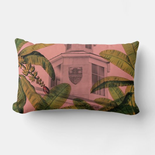 ヴィンテージトロピカルバハマランバークッション ランバークッション (正面)