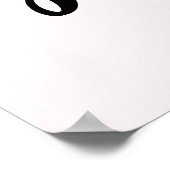 ヴィンテージトロピカルパイナップルハイビスカスフラワーバナー ポスター (角)