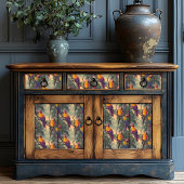 ヴィンテージトロピカルパロッツビクトリアンアップサイクリング 薄葉紙