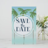 ヴィンテージトロピカルパームのSave The Date (スタンド正面)