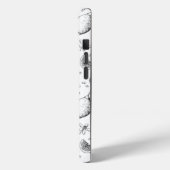 ヴィンテージトロピカルフルーツレモン花柄 Case-Mate iPhoneケース (裏面 / 左)