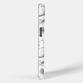 ヴィンテージトロピカルフルーツレモン花柄 Case-Mate iPhoneケース (裏面 / 右)