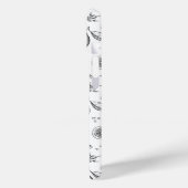 ヴィンテージトロピカルフルーツレモン花柄 Case-Mate iPhoneケース (裏面 / 左)