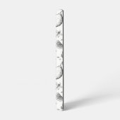 ヴィンテージトロピカルフルーツレモン花柄 SAMSUNG GALAXYケース (左側面)