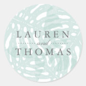 ヴィンテージトロフィ結婚ックス ラウンドシール (正面)