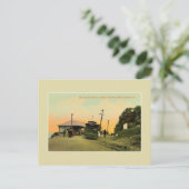 ヴィンテージトロリーステーションMauch Chunkペンシルバニア ポストカード (スタンド正面)